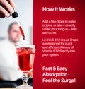 Vitamin B12 Raspberry Liquid Supplement