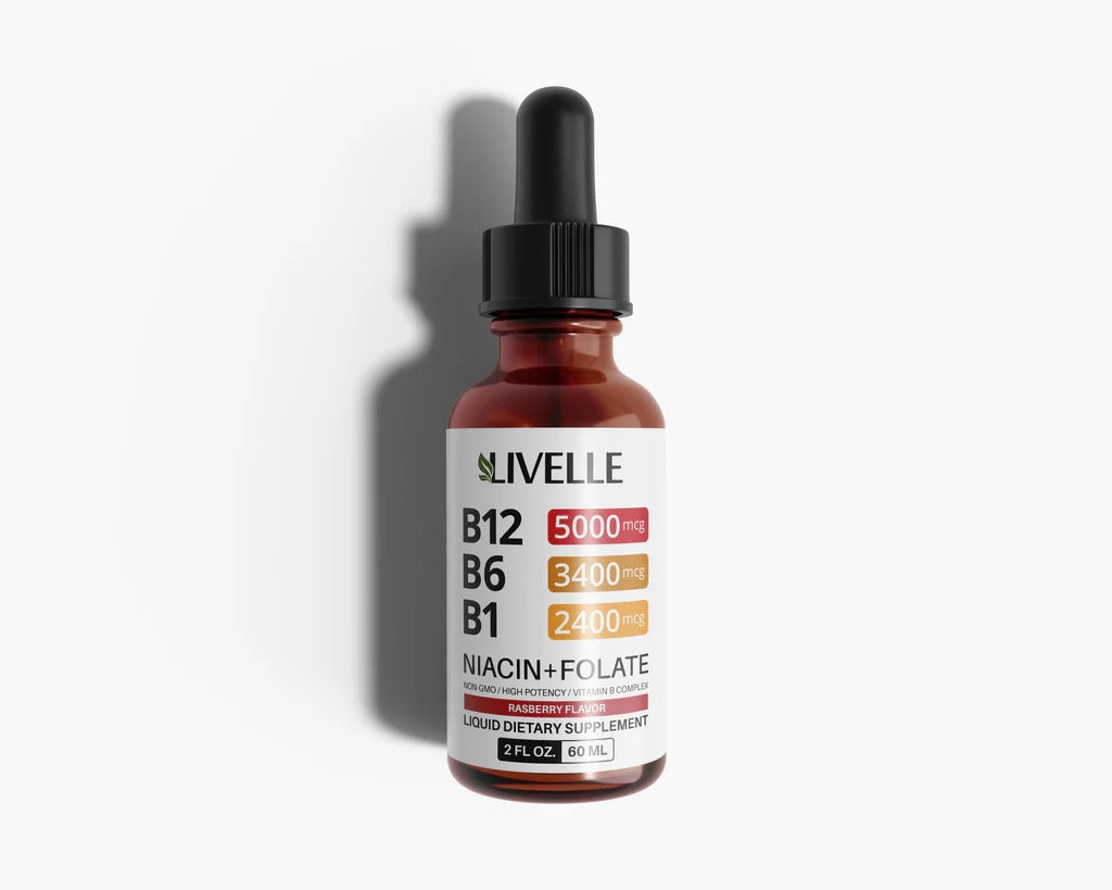 Vitamin B12 Raspberry Liquid Supplement